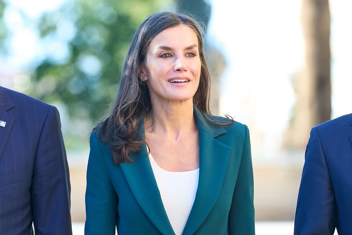 Queen Letizia attended Cervantes Directors Meeting in Granada| RegalFille