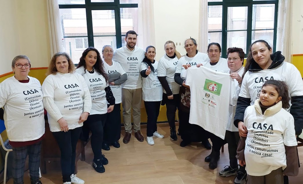 Projeto social desenvolvido no Bairro da Quinta de Santo António com balanço muito positivo