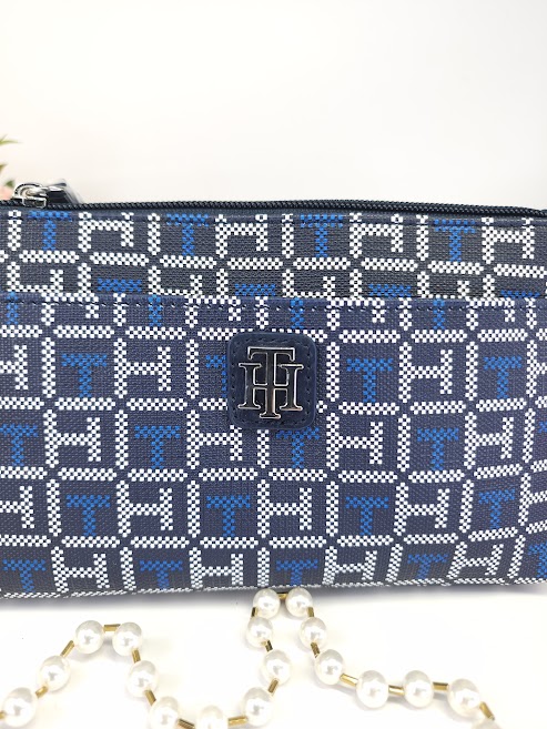 Cartera Tommy Hilfiger para Dama color azul