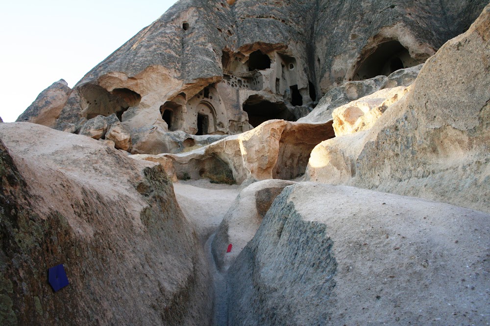 Turquía y dos de sus perlas: la Capadocia y Estambul - Blogs de Turquia - 17/10 CAPADOCIA: Ciudad subterránea de Kaymakli, Valle Ilhara, Monasterio Selime (26)