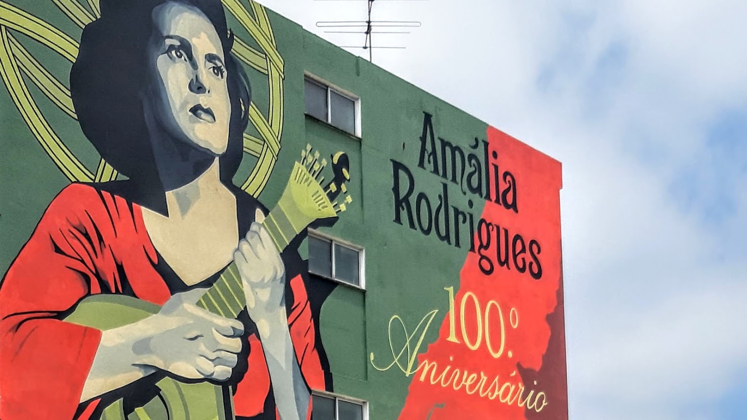 Mural Amália rodrigues