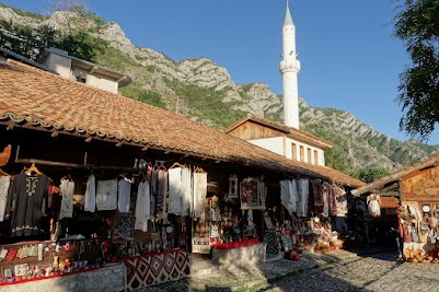 Handwerkermarkt in Kruja.