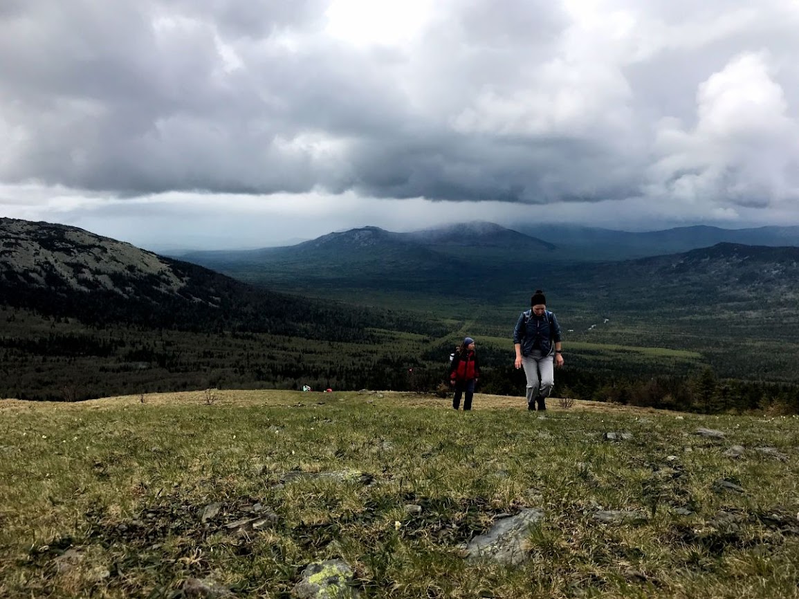 On the way up to Bolshoy Nurgush zyuratkul national park