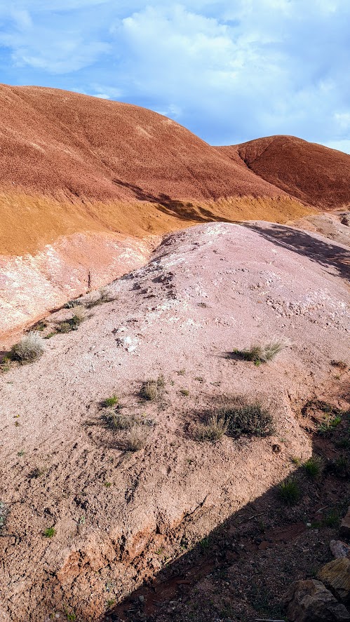 Guide to Visiting the Painted Hills - visiting the Painted Cove trail area gives you up close look at the colors of the soil making up the Painted Hills