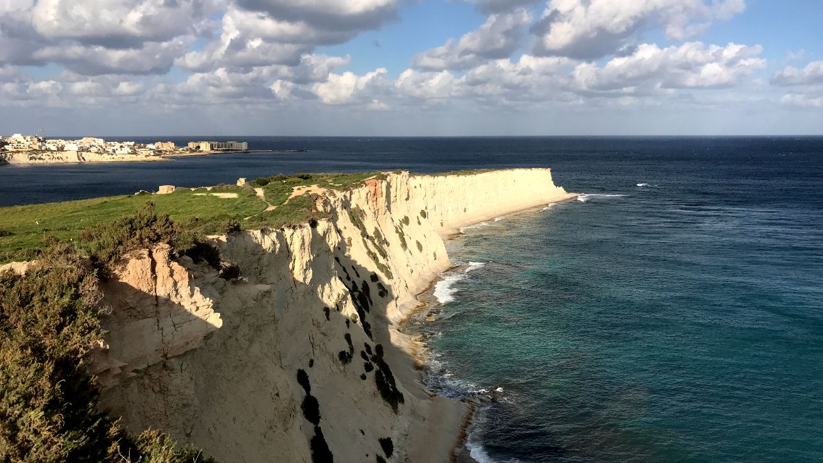 delimara cliffs south malta coast