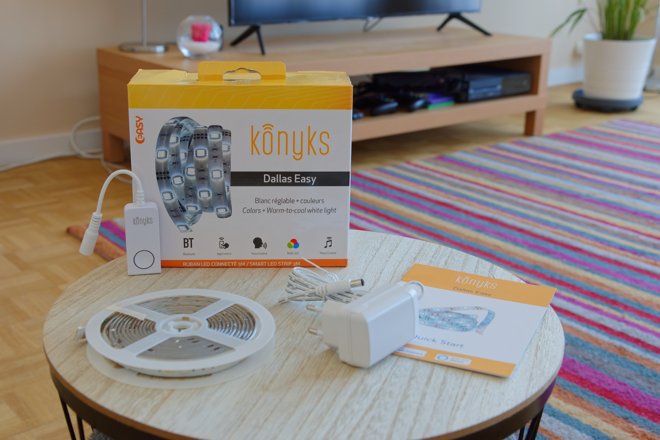 TEST - Ruban LED Konyks « Dallas Easy ». - Tinynews