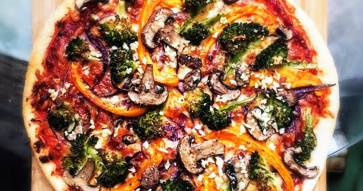 Broccoli Vegetable Pizza