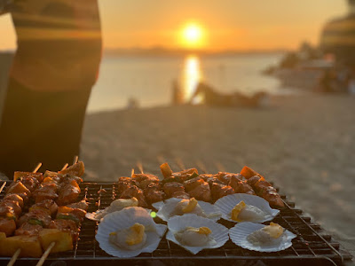 Enjoy a sunset BBQ at Pakbia Island