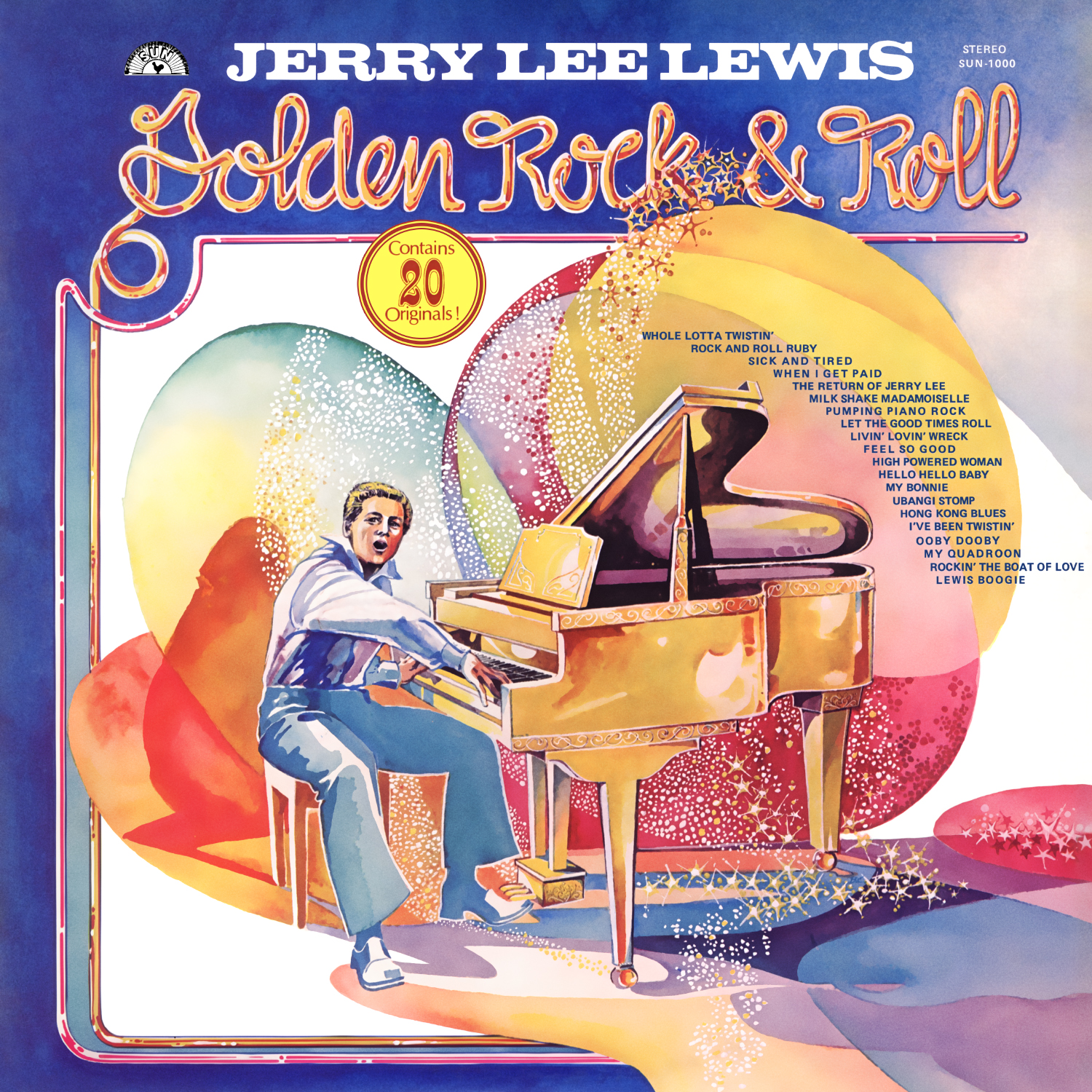 
Album Artist: Jerry Lee Lewis / Album Title: Golden Rock & Roll