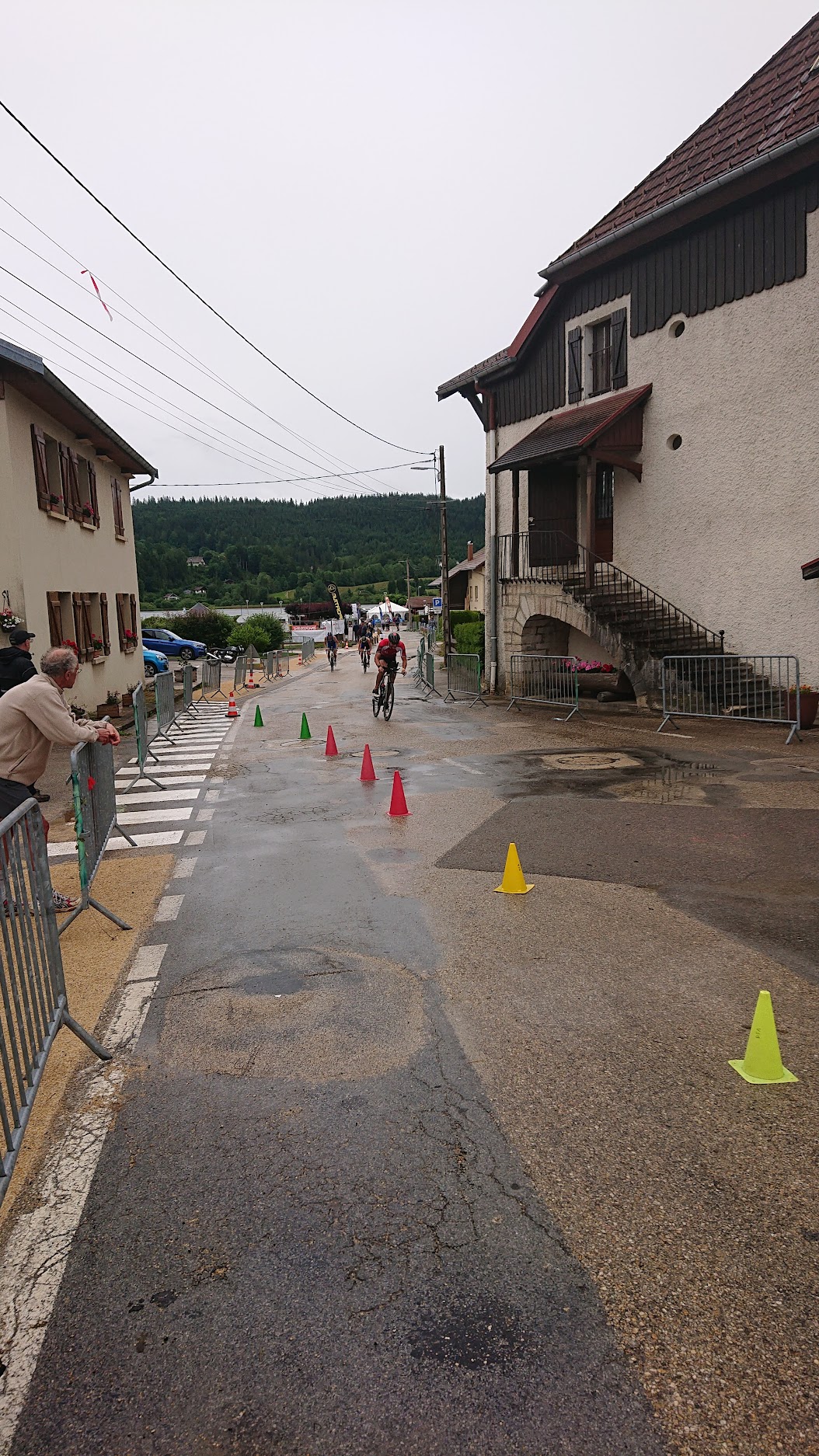 Triathlon de Saint Point avec Dan