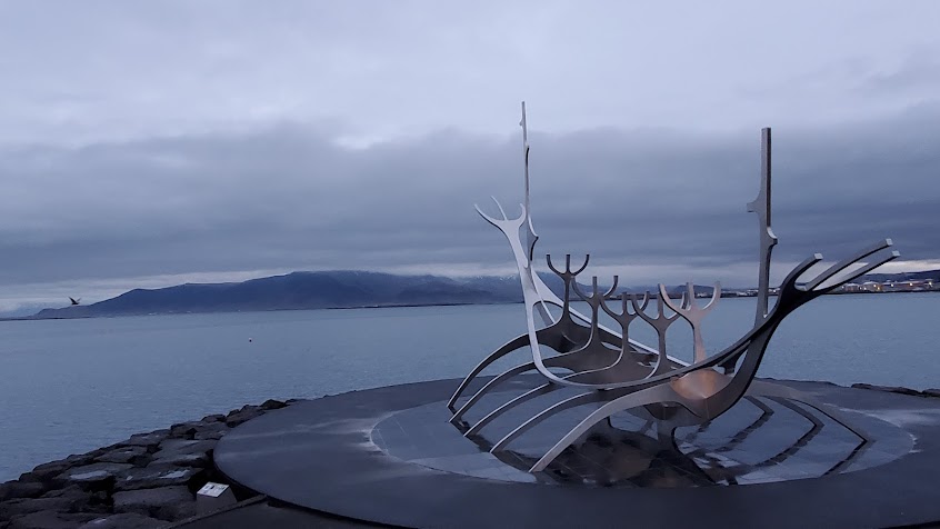 In Reykjavik Iceland, one early morning thing to do that is free is visiting ‘Solfar’ or ‘Sun Voyager.’ The striking landmark was created by Icelandic sculptor Jon Gunnar Arnason and is found along the waterfront. The Sun Voyager is a dreamboat, an ode to the sun, and it’s supposed to represent the desire to explore undiscovered territory and hope and freedom.