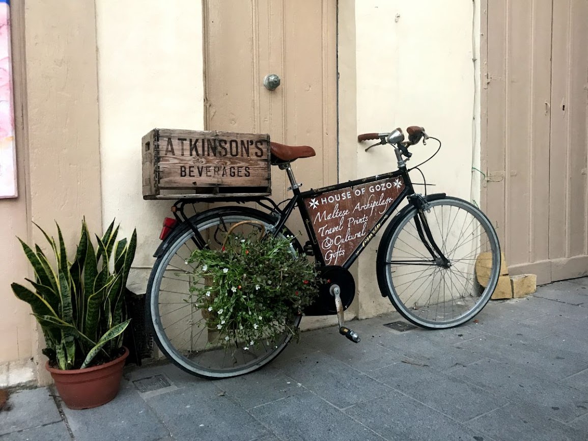 victoria gozo malta house of gozo bicycle