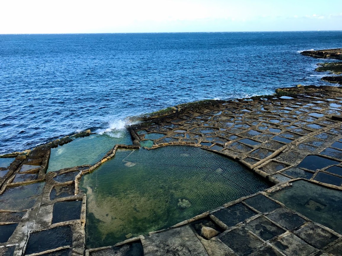 marsaskala town malta salt mining