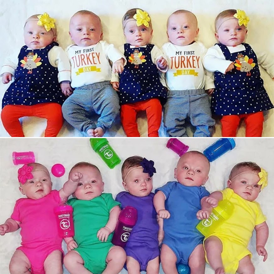 Woman Explains What Her Family Life Has Been Like Since Having Quintuplets