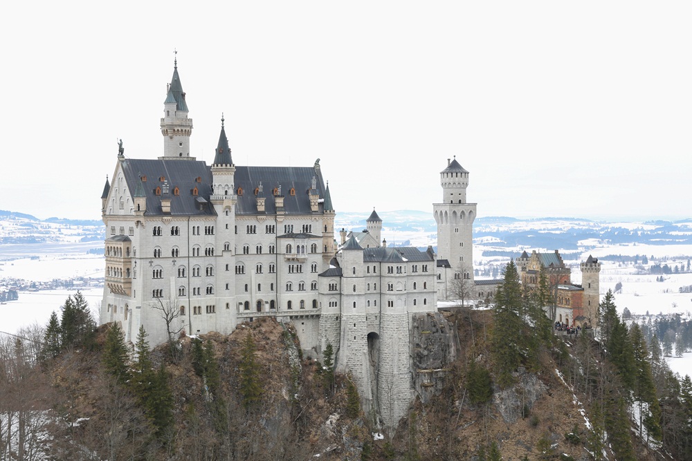 O rei louco e seu castelo de contos de fadas: Neuschwanstein