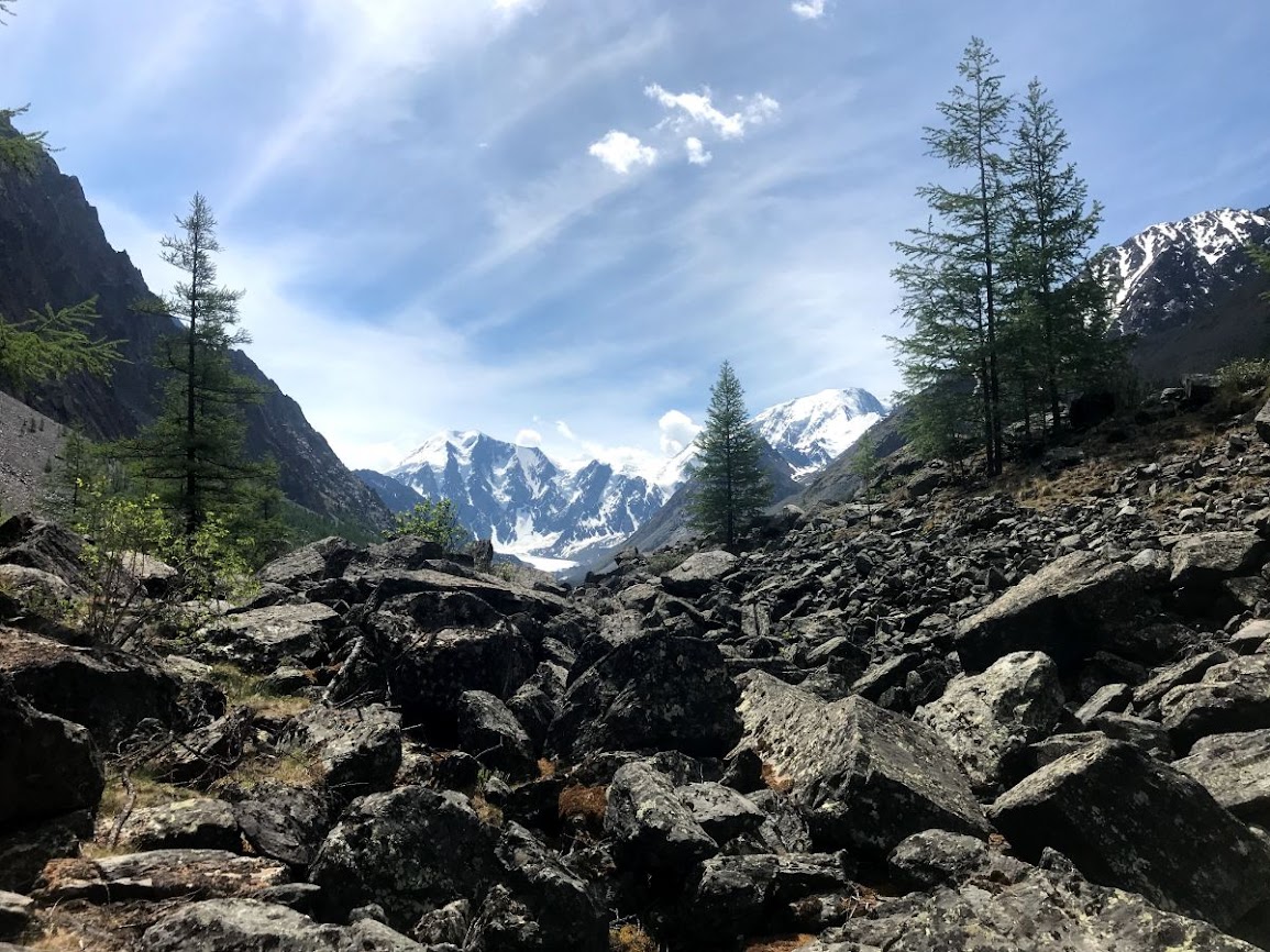 First views of Maashey Bashi altai mountains 