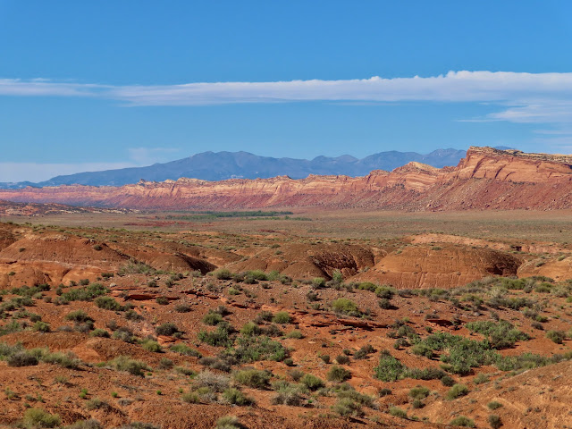 Comb Ridge and the Abajo Mountains