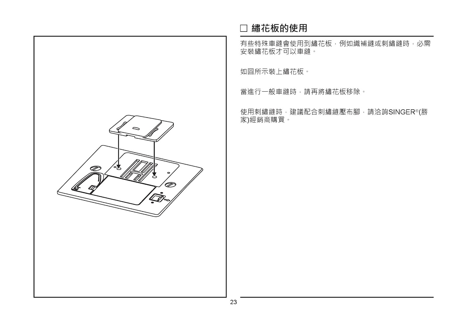 車樂美 電腦型縫紉機 720-使用說明書