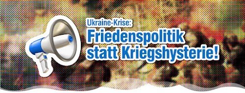 nie-wieder-krieg.org - Logo «Friedenspolitik statt Kriegshysterie»