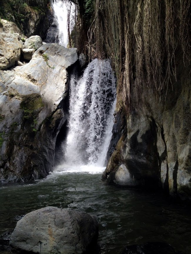 wera waterfalls in palu, sulawesi 