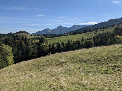 Near Hofalm, Kampenwand views