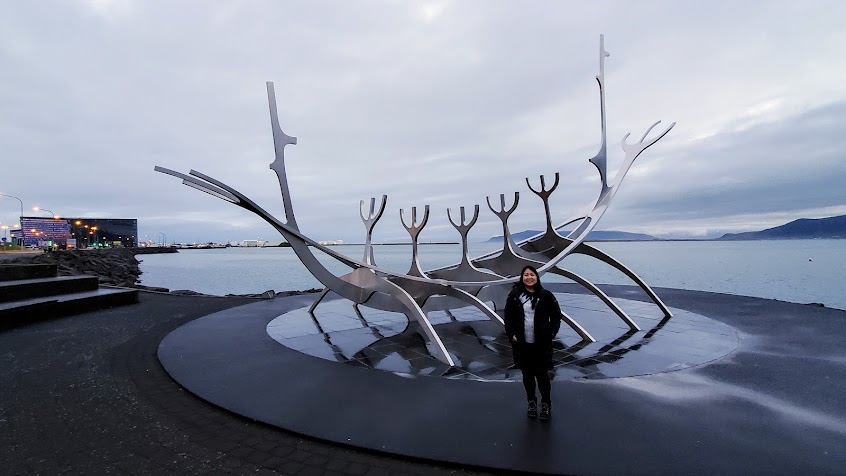 In Reykjavik Iceland, one early morning thing to do that is free is visiting ‘Solfar’ or ‘Sun Voyager.’ The striking landmark was created by Icelandic sculptor Jon Gunnar Arnason and is found along the waterfront. The Sun Voyager is a dreamboat, an ode to the sun, and it’s supposed to represent the desire to explore undiscovered territory and hope and freedom.