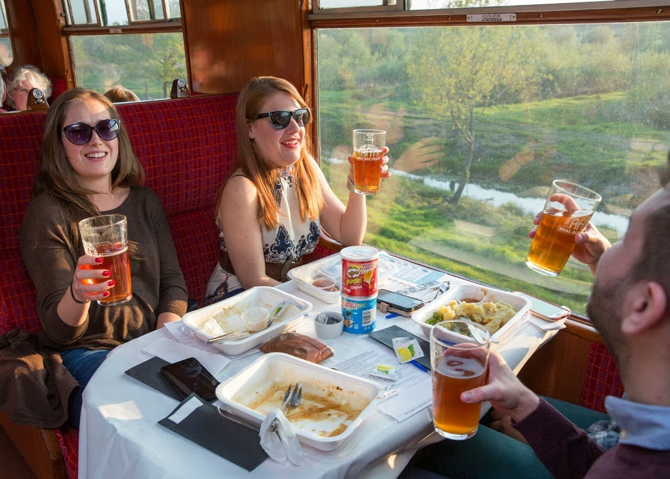 Real Ale Train - Tenterden Town Station