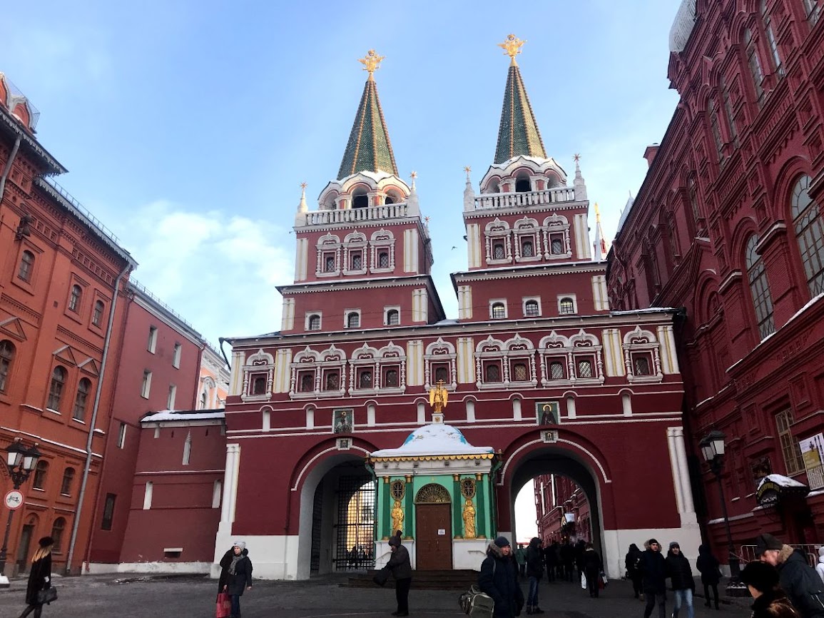 The Resurrection Gate moscow red square 