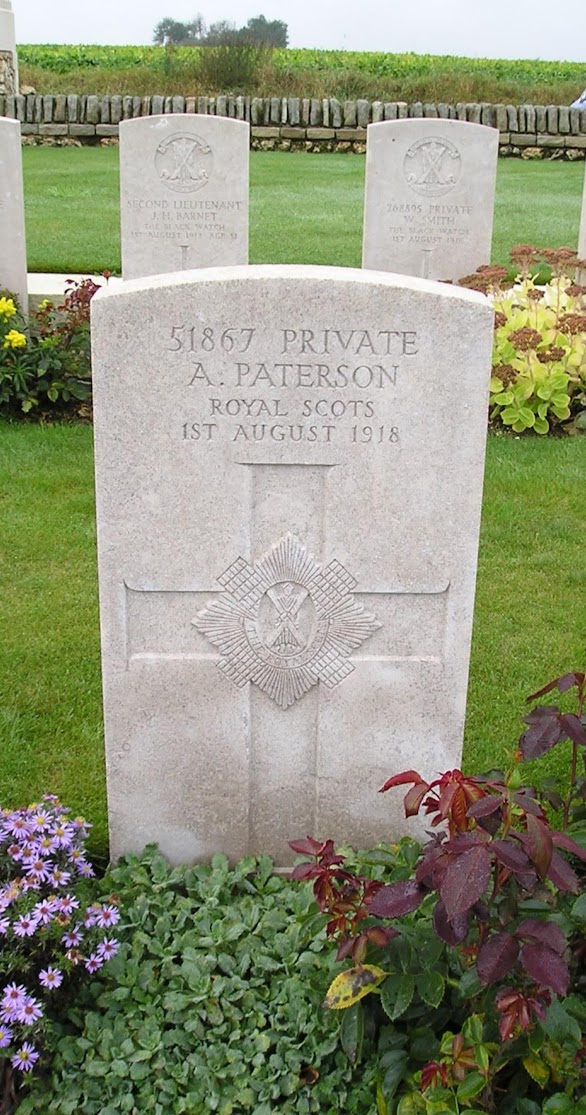 Alexander  Paterson grave