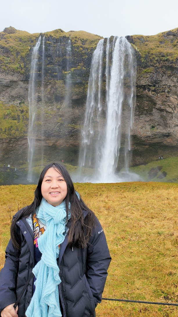 South Iceland Waterfalls and Black Sand Beach: Seljalandsfoss. This waterfall is well known because this is a waterfall you will be able to walk behind