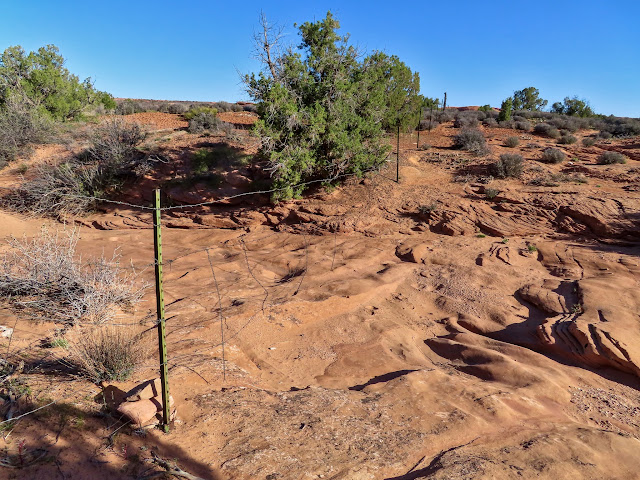 Arches boundary fence