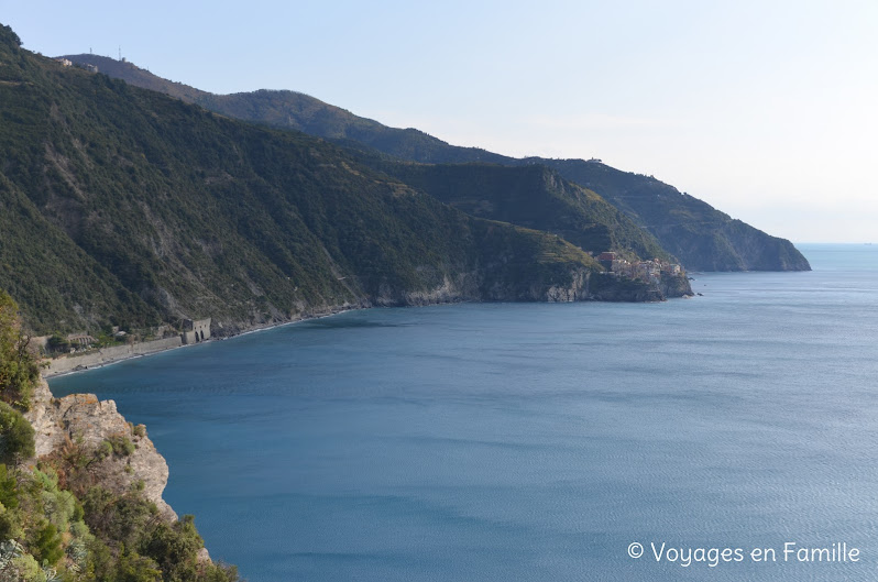 Corniglia, vue sur Manarola