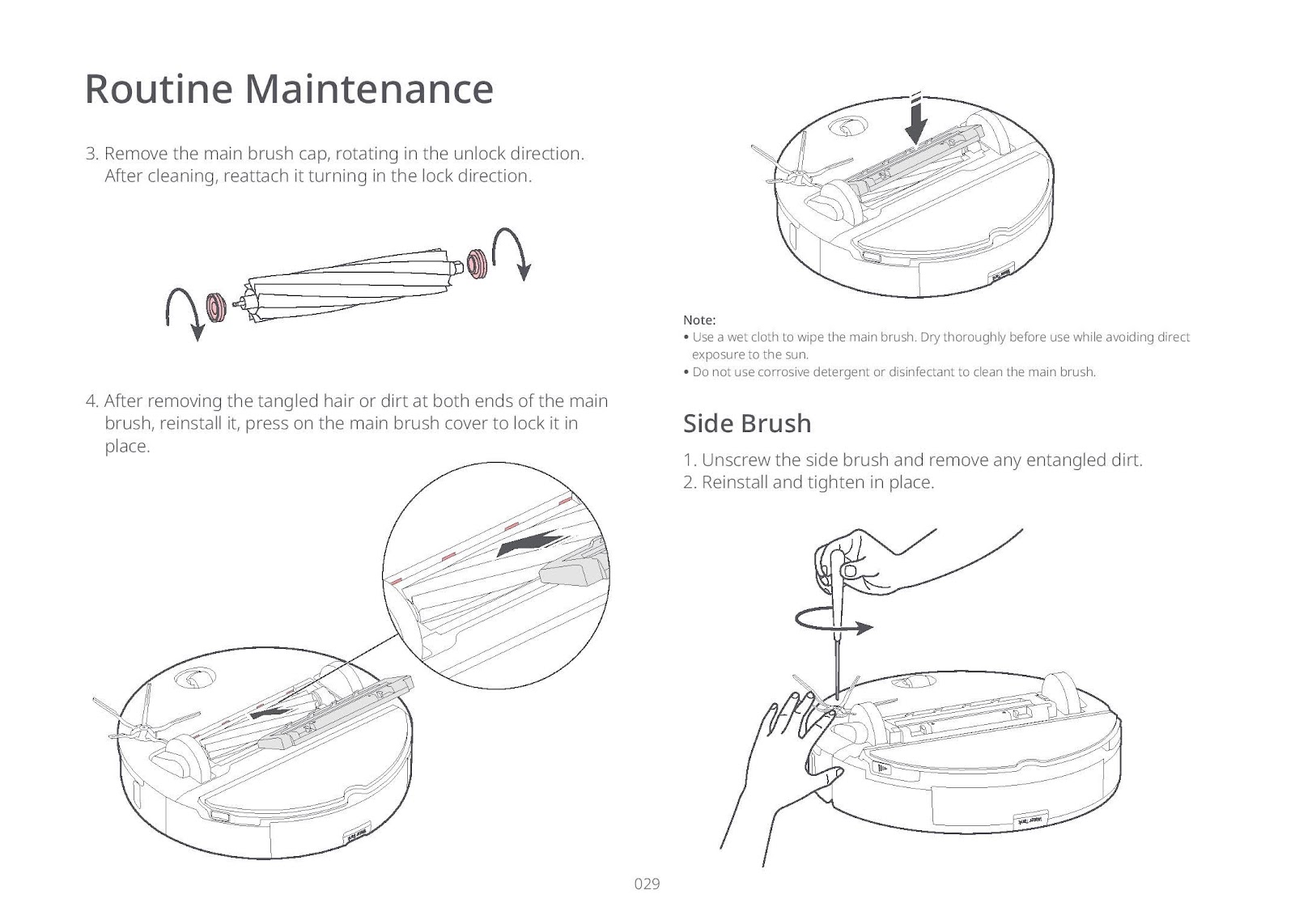 Roborock S7 - Robotic Vacuum Cleaner User Manual (英文版)-使用說明書