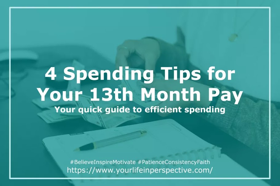 4 Spending Tips for Your 13th Month Pay