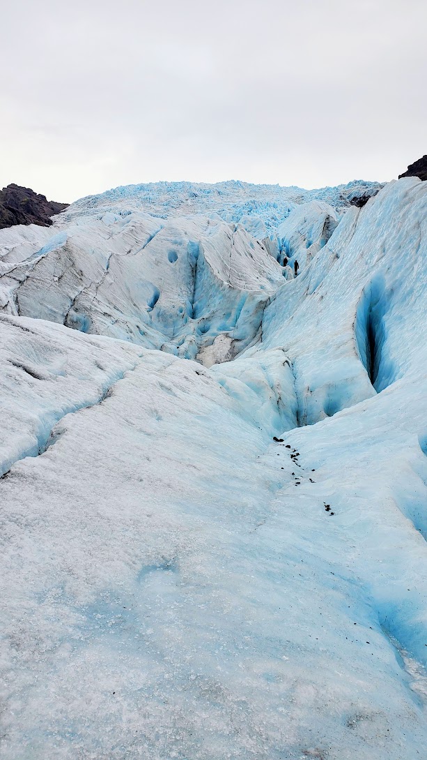 Glacier Hike and Ice Cave Visit with Troll Expeditions from Skaftafell as part of the Skaftafell Blue Ice Cave & Glacier Hike Winter Tour