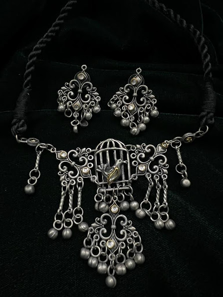 Handmade Metal Jewellery Set