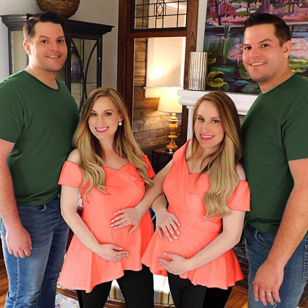 Twin Sisters Married Twin Brothers and Breastfeed Each Other's Babies