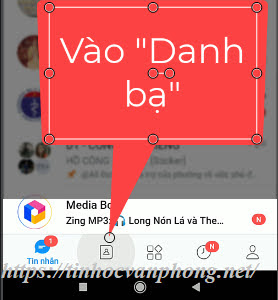 Vào danh bạ