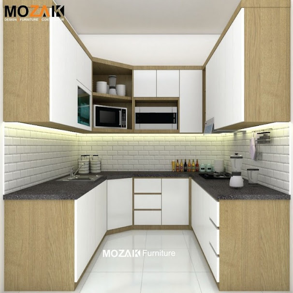 Dapur minimalis ukuran 3x3 u