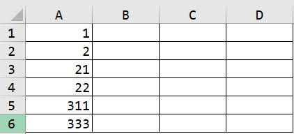 【EXCEL】如何在數字前面加上”０”？