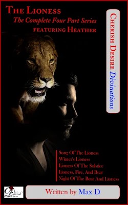 The Lioness (The Complete Four Part Series) featuring Heather, Max D, romance suspense, action thriller, Amazon Kindle