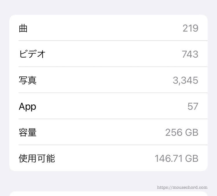 iPhoneSE(256GB)→13mini(128GB)データ移行でエラー発生