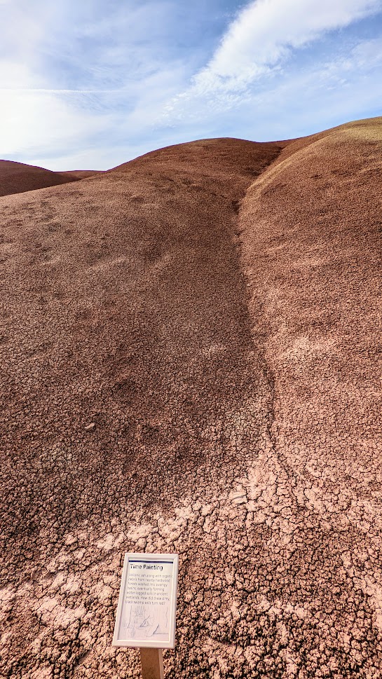 Guide to Visiting the Painted Hills - visiting the Painted Cove trail area gives you up close look at the colors of the soil making up the Painted Hills