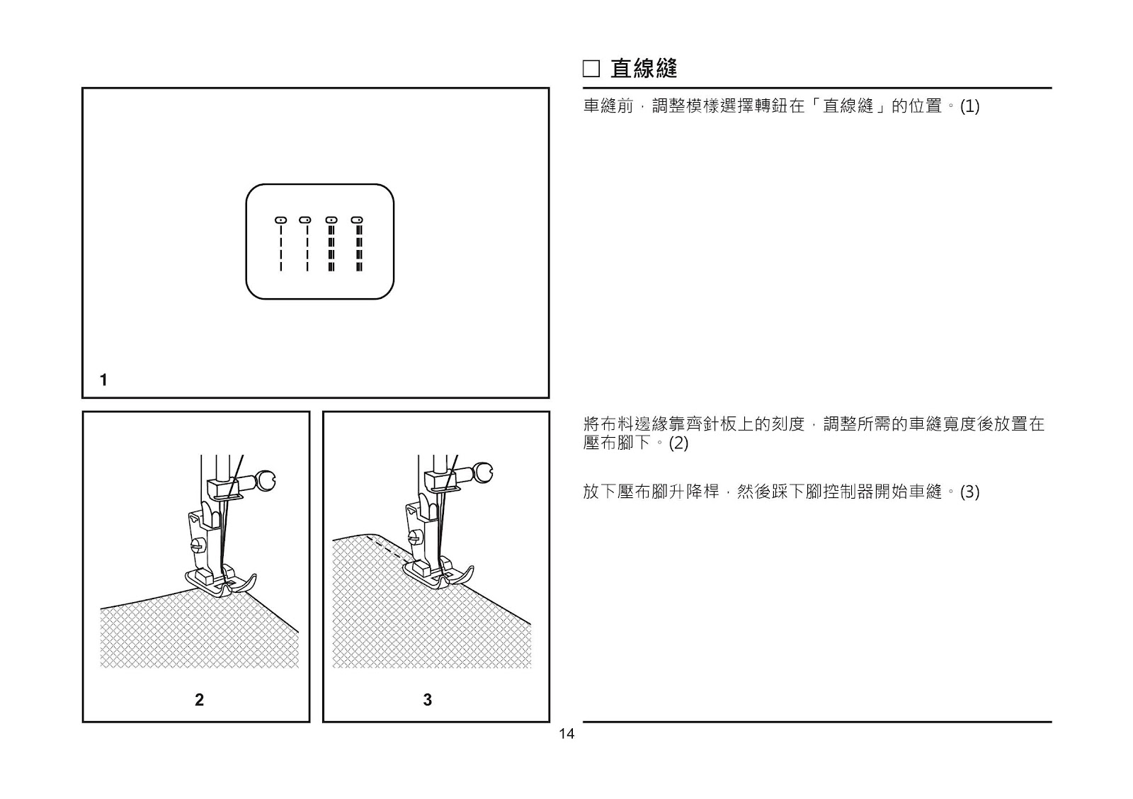 車樂美 電腦型縫紉機 720-使用說明書