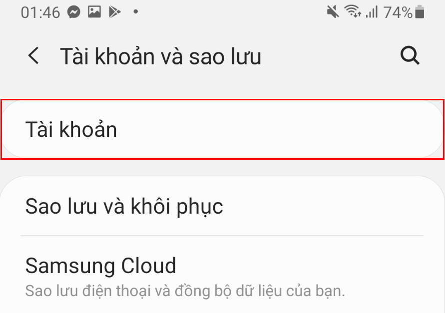 hướng dẫn cách xóa bớt tài khoản gmail trên android