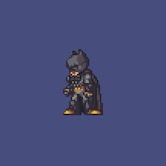 Pixel Art Sprite of Batman