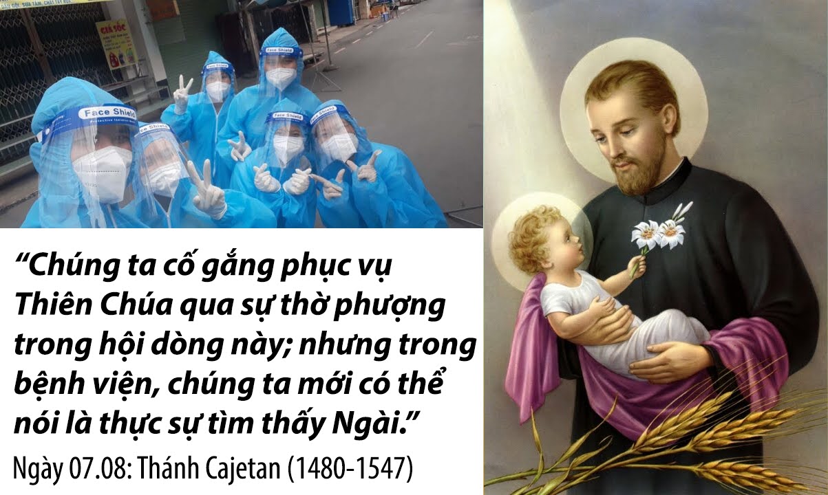 7 Tháng Tám Thánh Cajetan (1480-1547)
