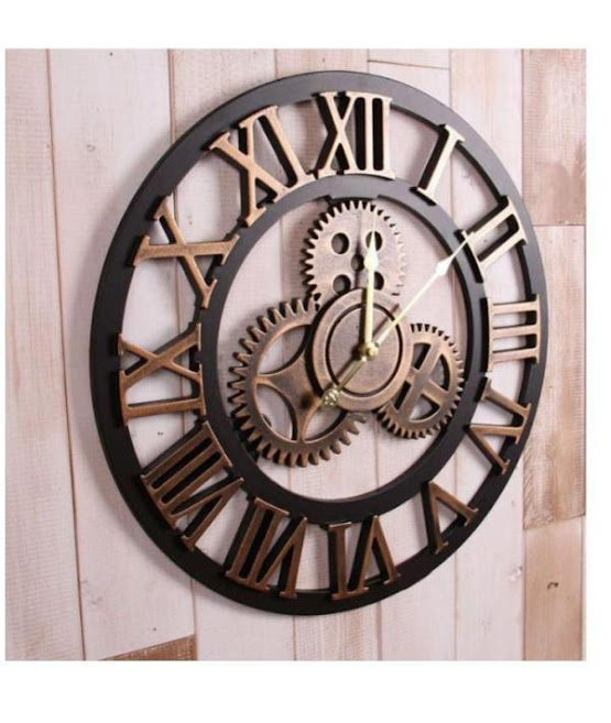 Wrought Iron Roman Clock