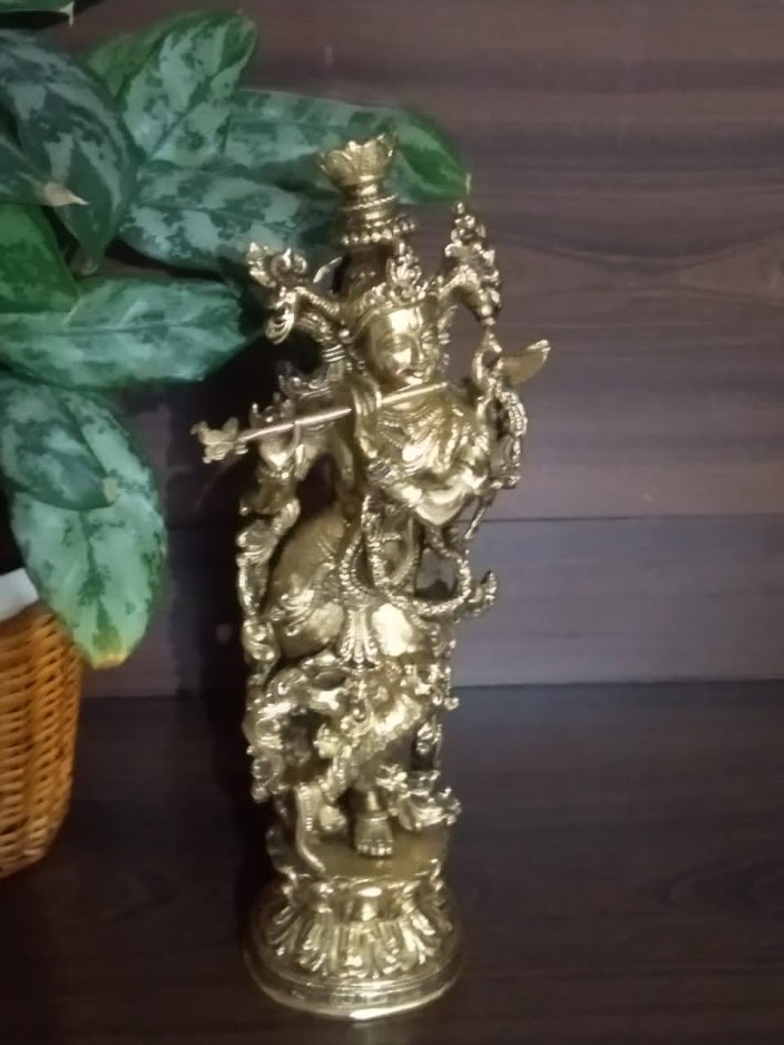Handicraft Brass Krishna Idols
