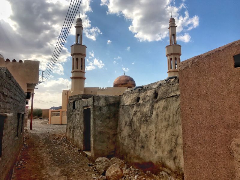 Al Batin village mosque oman